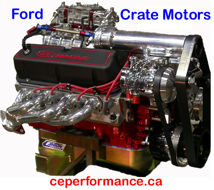 Crate Engine Performance high performance V8 engine... click on image for a larger engine photo